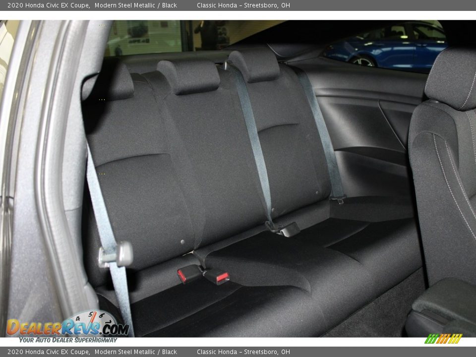 2020 Honda Civic EX Coupe Modern Steel Metallic / Black Photo #18