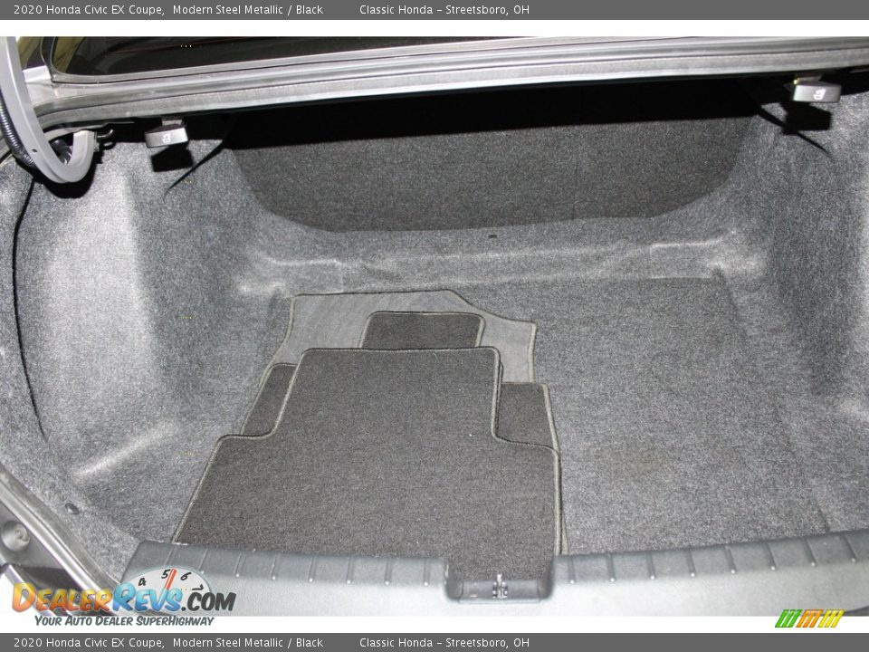 2020 Honda Civic EX Coupe Modern Steel Metallic / Black Photo #19