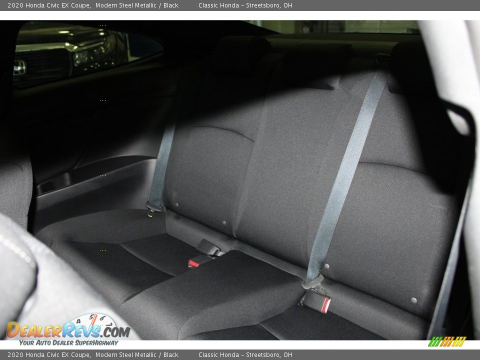 2020 Honda Civic EX Coupe Modern Steel Metallic / Black Photo #24
