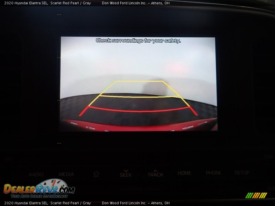 2020 Hyundai Elantra SEL Scarlet Red Pearl / Gray Photo #2