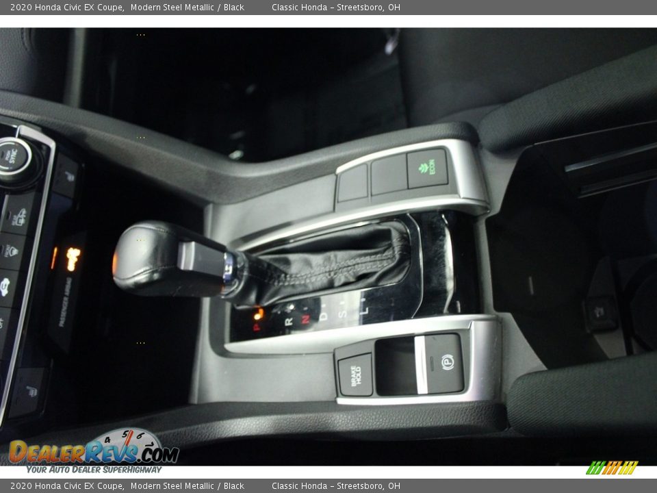 2020 Honda Civic EX Coupe Modern Steel Metallic / Black Photo #30