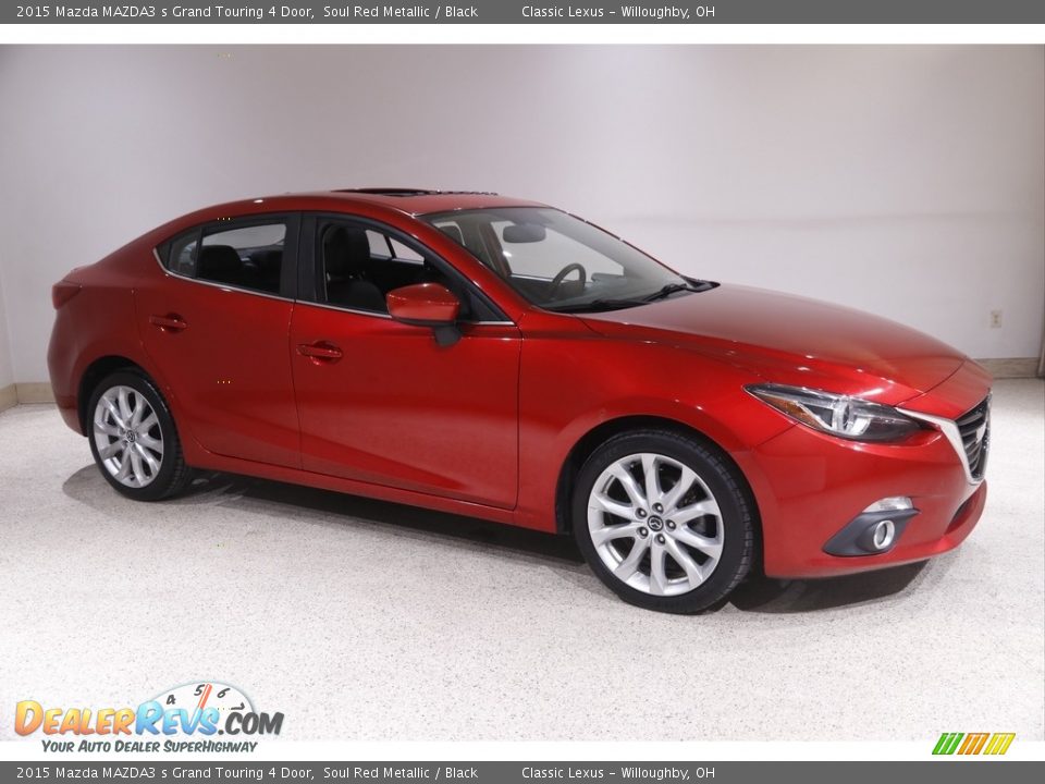 Front 3/4 View of 2015 Mazda MAZDA3 s Grand Touring 4 Door Photo #1