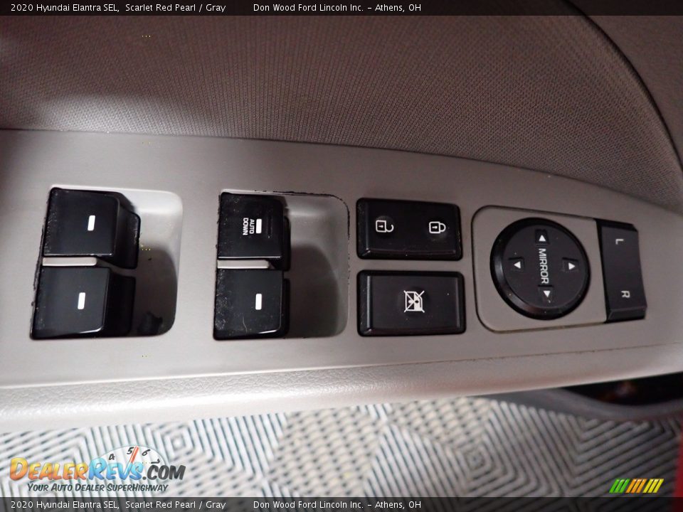 2020 Hyundai Elantra SEL Scarlet Red Pearl / Gray Photo #18