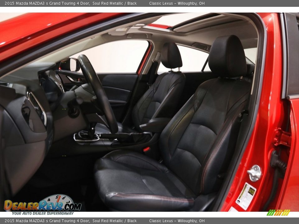 Front Seat of 2015 Mazda MAZDA3 s Grand Touring 4 Door Photo #5