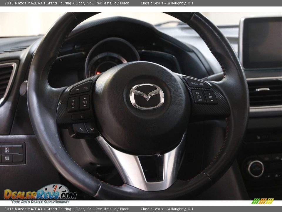 2015 Mazda MAZDA3 s Grand Touring 4 Door Steering Wheel Photo #7