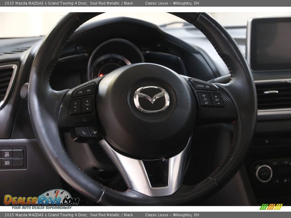 2015 Mazda MAZDA3 s Grand Touring 4 Door Steering Wheel Photo #7