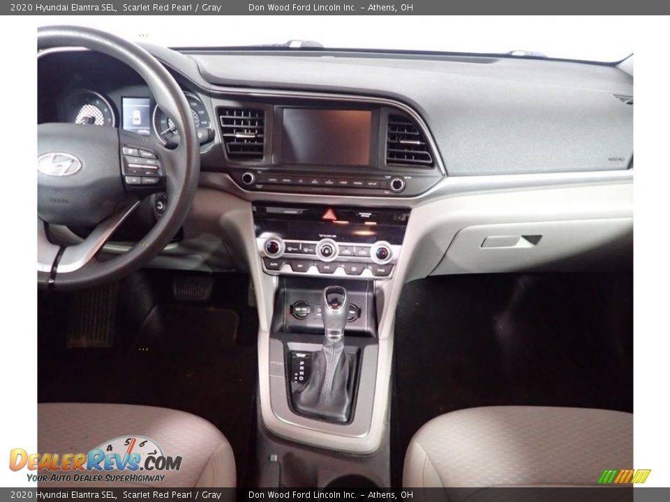 2020 Hyundai Elantra SEL Scarlet Red Pearl / Gray Photo #22