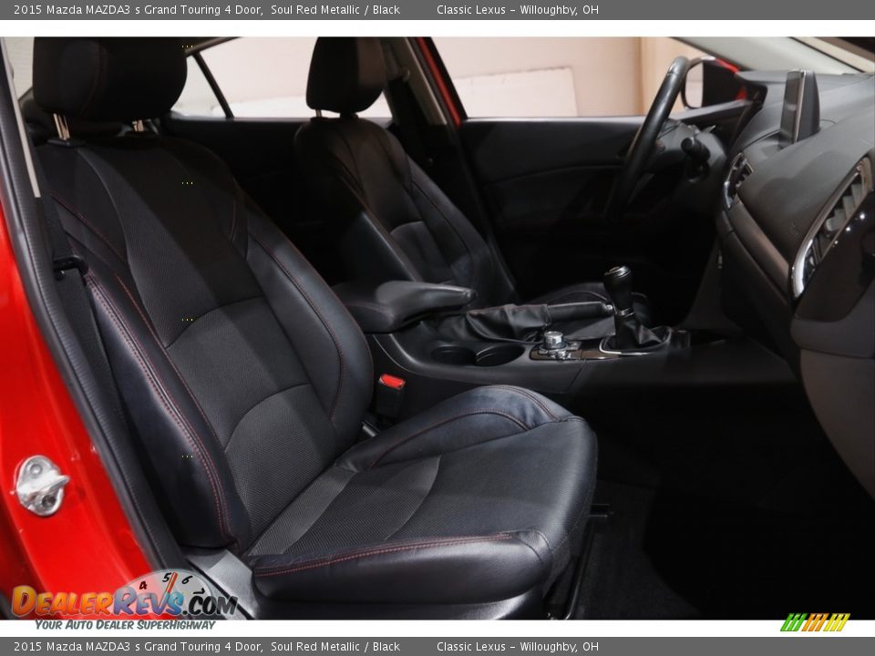 2015 Mazda MAZDA3 s Grand Touring 4 Door Soul Red Metallic / Black Photo #17