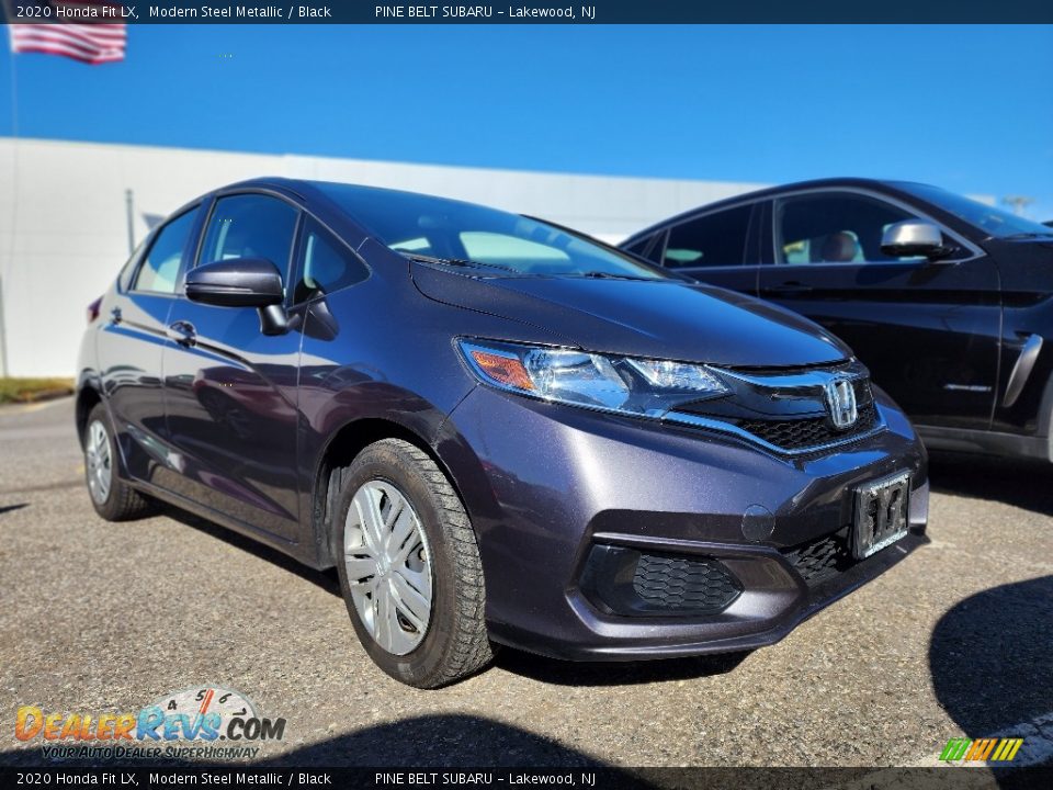 2020 Honda Fit LX Modern Steel Metallic / Black Photo #2