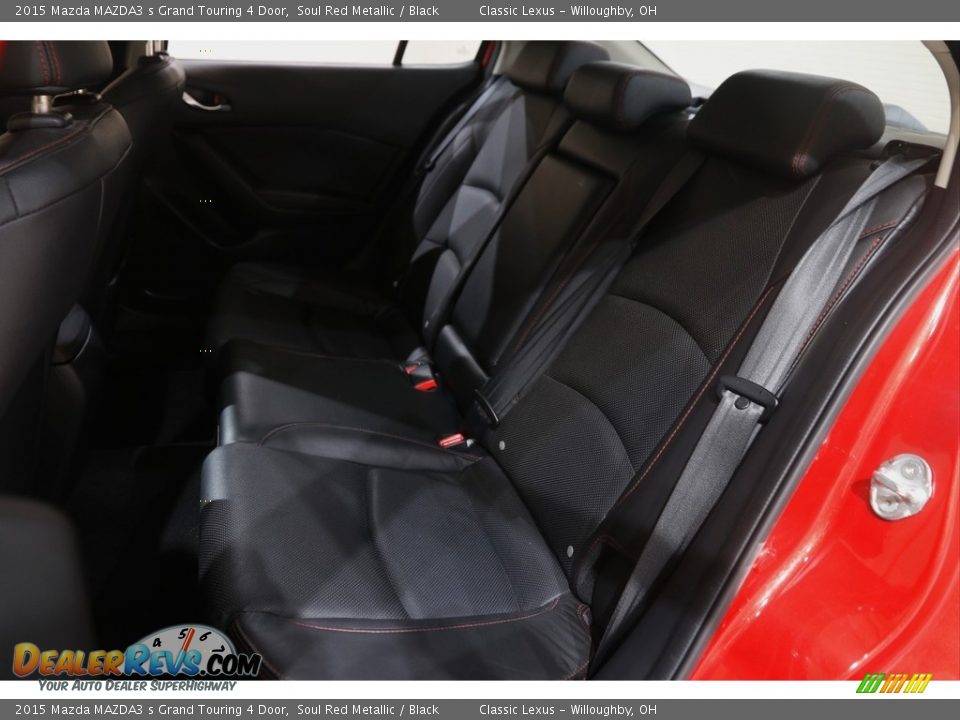 2015 Mazda MAZDA3 s Grand Touring 4 Door Soul Red Metallic / Black Photo #19