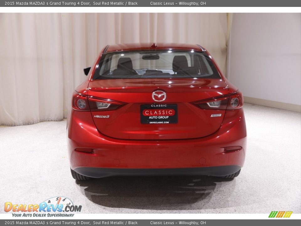 2015 Mazda MAZDA3 s Grand Touring 4 Door Soul Red Metallic / Black Photo #20