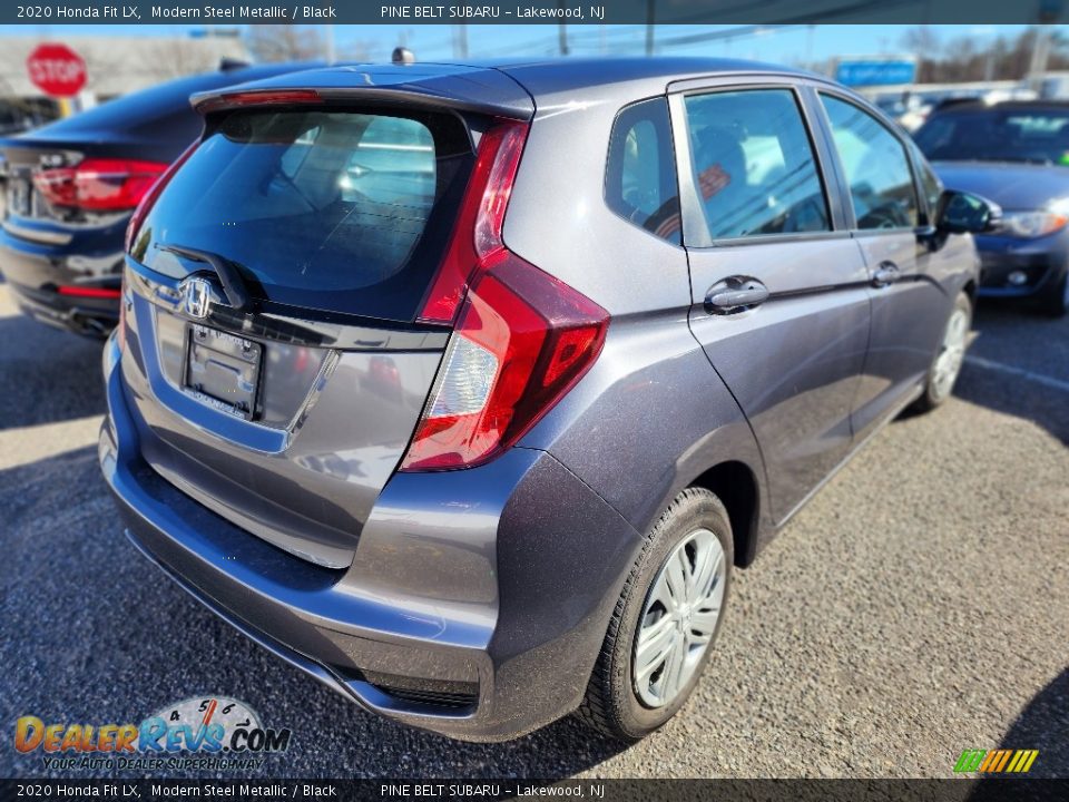 2020 Honda Fit LX Modern Steel Metallic / Black Photo #6