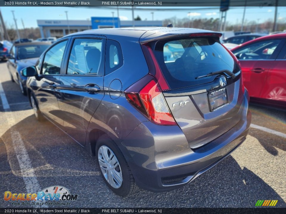 2020 Honda Fit LX Modern Steel Metallic / Black Photo #8