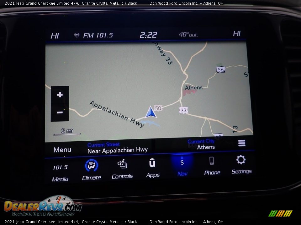 2021 Jeep Grand Cherokee Limited 4x4 Granite Crystal Metallic / Black Photo #3