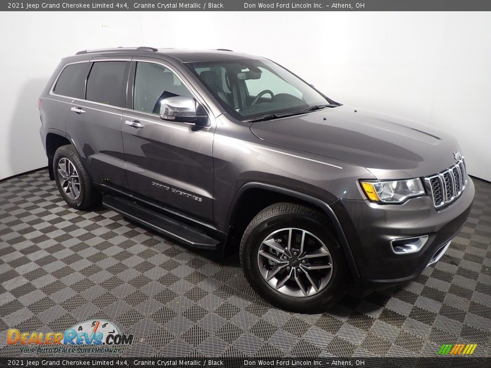 2021 Jeep Grand Cherokee Limited 4x4 Granite Crystal Metallic / Black Photo #5