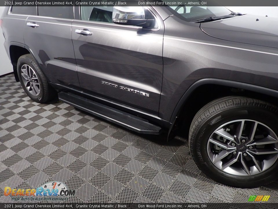 2021 Jeep Grand Cherokee Limited 4x4 Granite Crystal Metallic / Black Photo #6