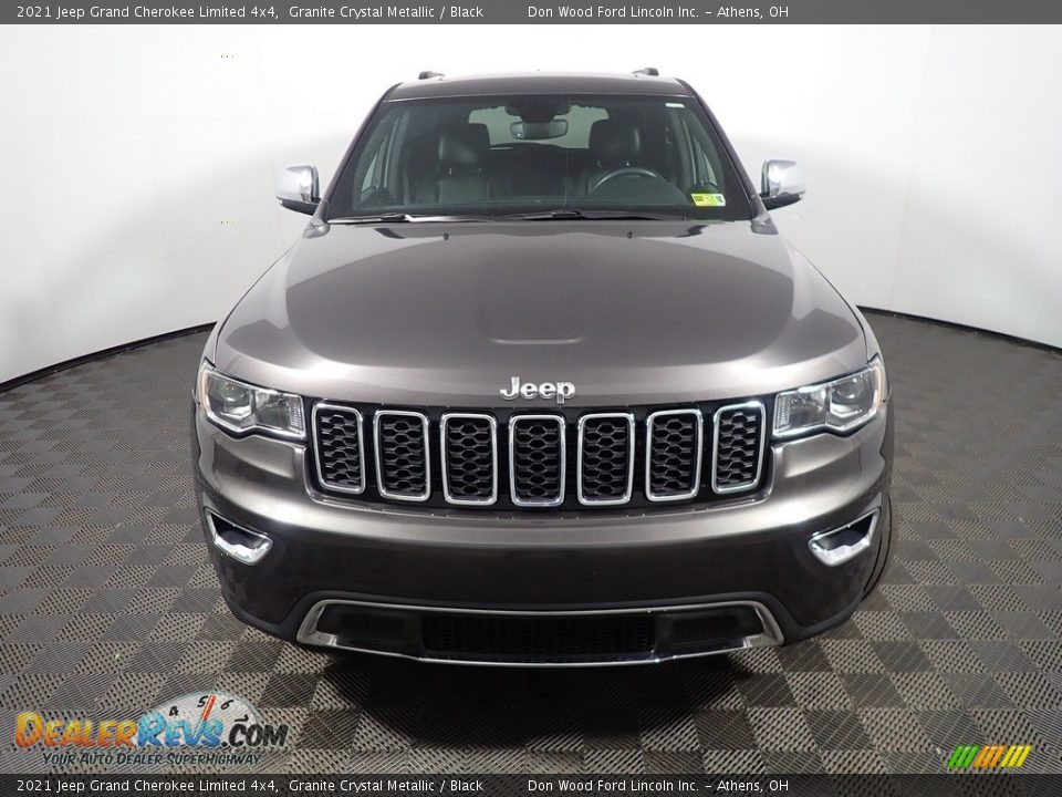 2021 Jeep Grand Cherokee Limited 4x4 Granite Crystal Metallic / Black Photo #7
