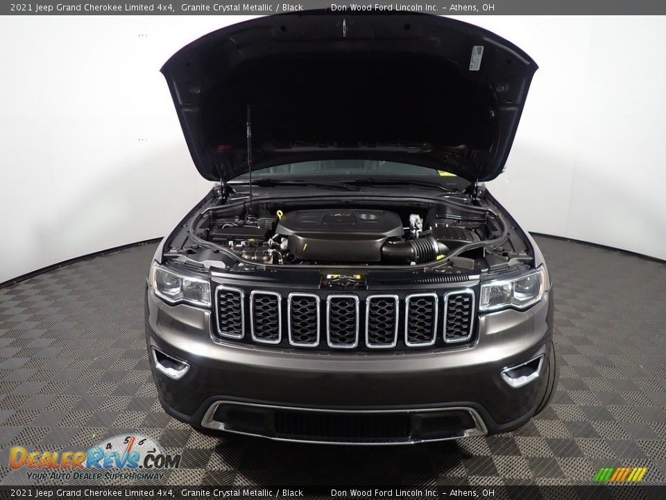 2021 Jeep Grand Cherokee Limited 4x4 Granite Crystal Metallic / Black Photo #8
