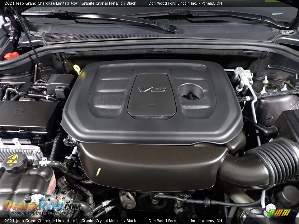 2021 Jeep Grand Cherokee Limited 4x4 Granite Crystal Metallic / Black Photo #9