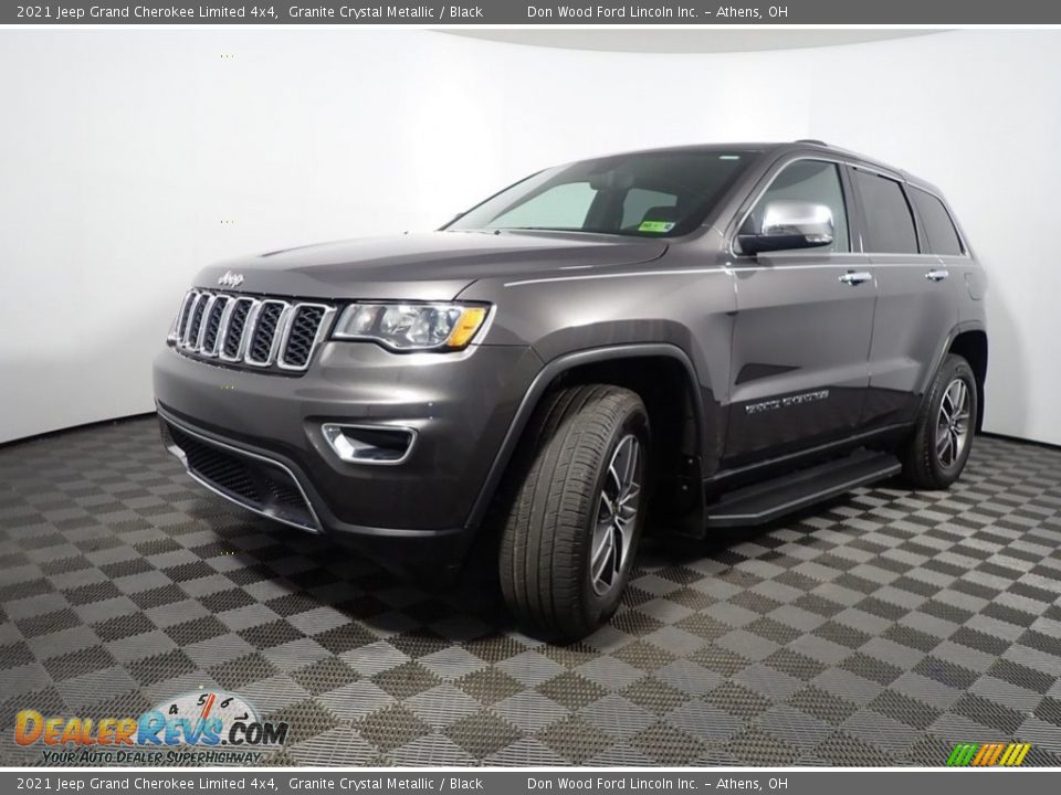 2021 Jeep Grand Cherokee Limited 4x4 Granite Crystal Metallic / Black Photo #10