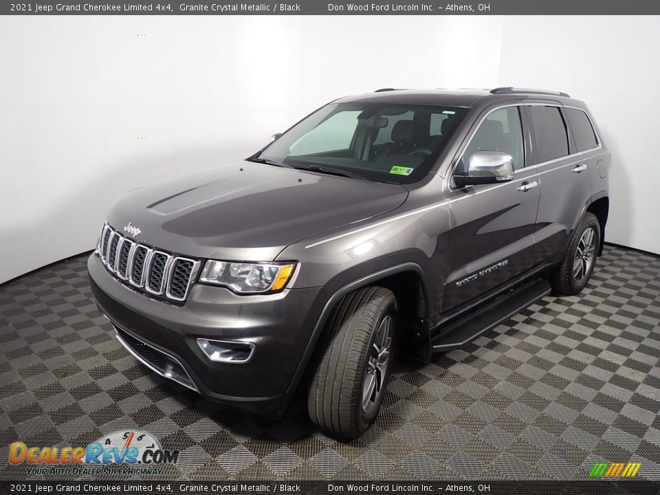 2021 Jeep Grand Cherokee Limited 4x4 Granite Crystal Metallic / Black Photo #11