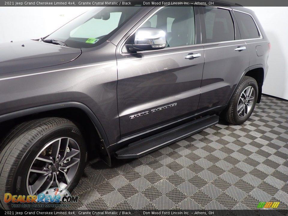 2021 Jeep Grand Cherokee Limited 4x4 Granite Crystal Metallic / Black Photo #12