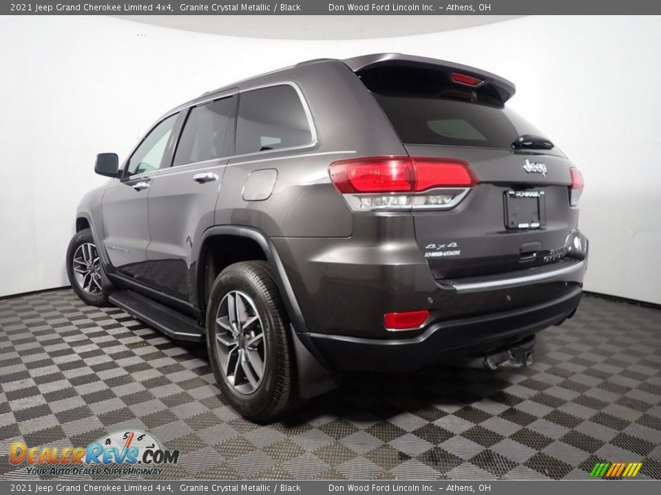 2021 Jeep Grand Cherokee Limited 4x4 Granite Crystal Metallic / Black Photo #13