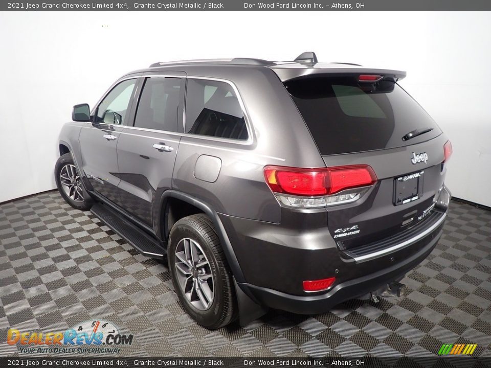 2021 Jeep Grand Cherokee Limited 4x4 Granite Crystal Metallic / Black Photo #14