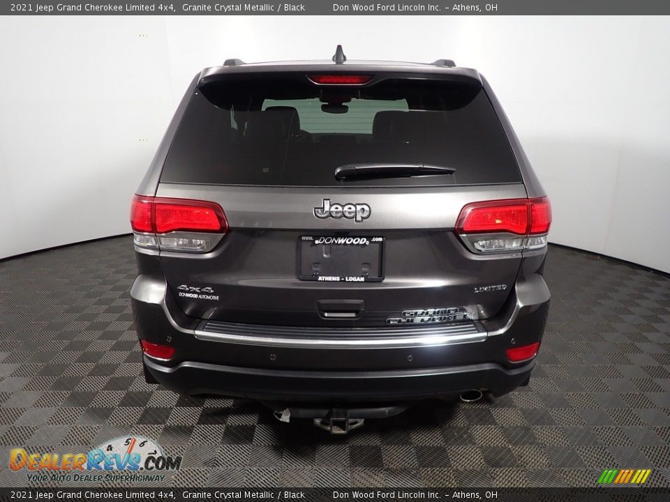 2021 Jeep Grand Cherokee Limited 4x4 Granite Crystal Metallic / Black Photo #15