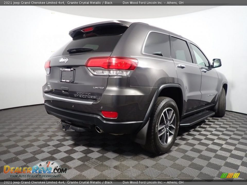 2021 Jeep Grand Cherokee Limited 4x4 Granite Crystal Metallic / Black Photo #18