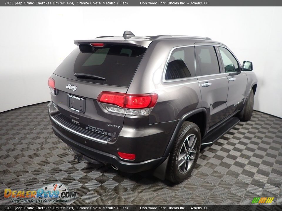 2021 Jeep Grand Cherokee Limited 4x4 Granite Crystal Metallic / Black Photo #19