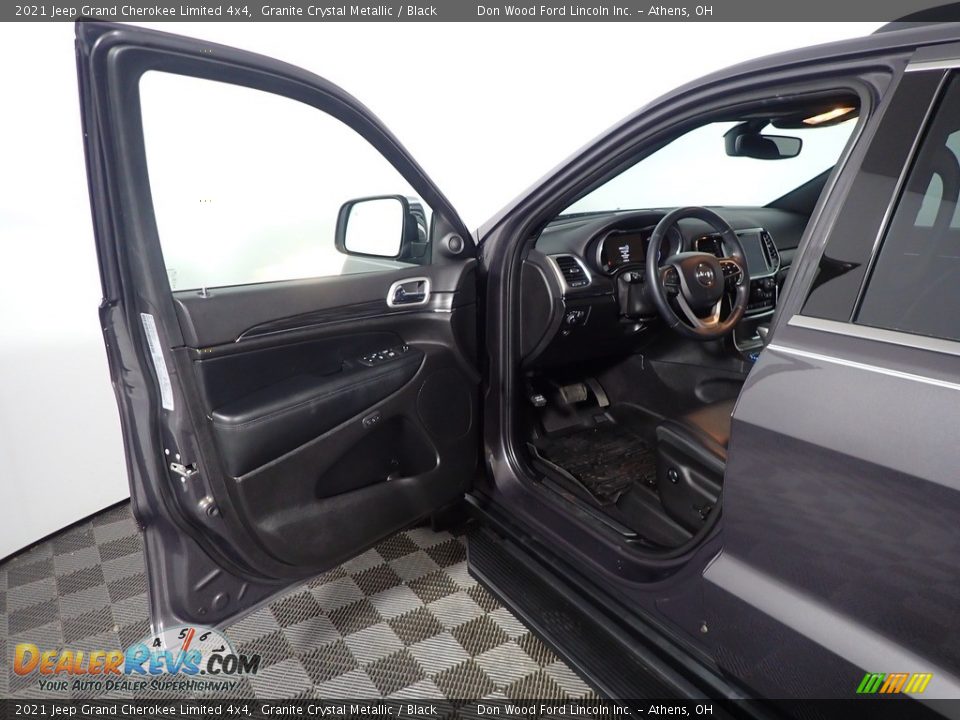 2021 Jeep Grand Cherokee Limited 4x4 Granite Crystal Metallic / Black Photo #20