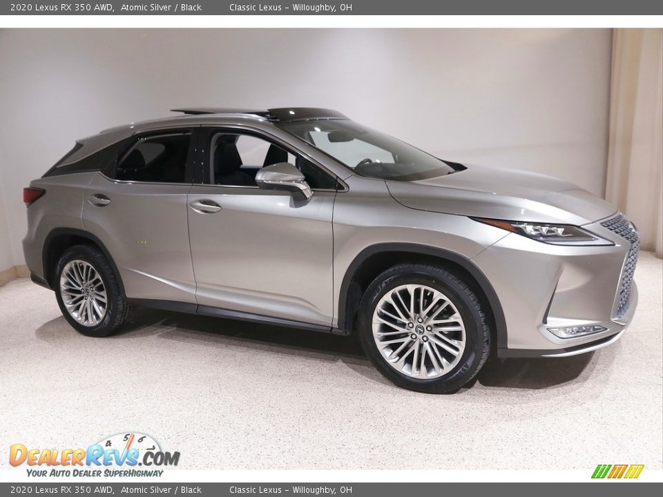 2020 Lexus RX 350 AWD Atomic Silver / Black Photo #1