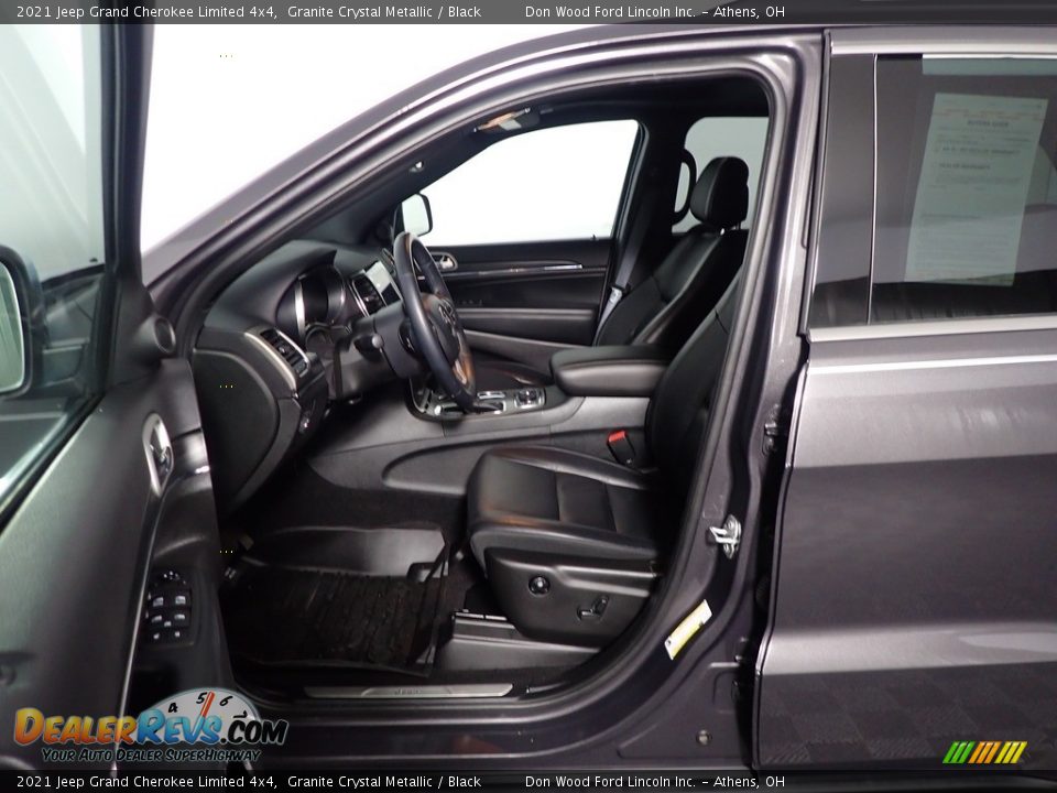 2021 Jeep Grand Cherokee Limited 4x4 Granite Crystal Metallic / Black Photo #22