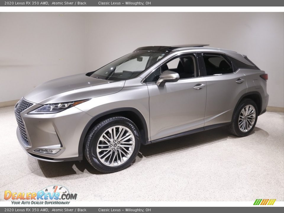 2020 Lexus RX 350 AWD Atomic Silver / Black Photo #3