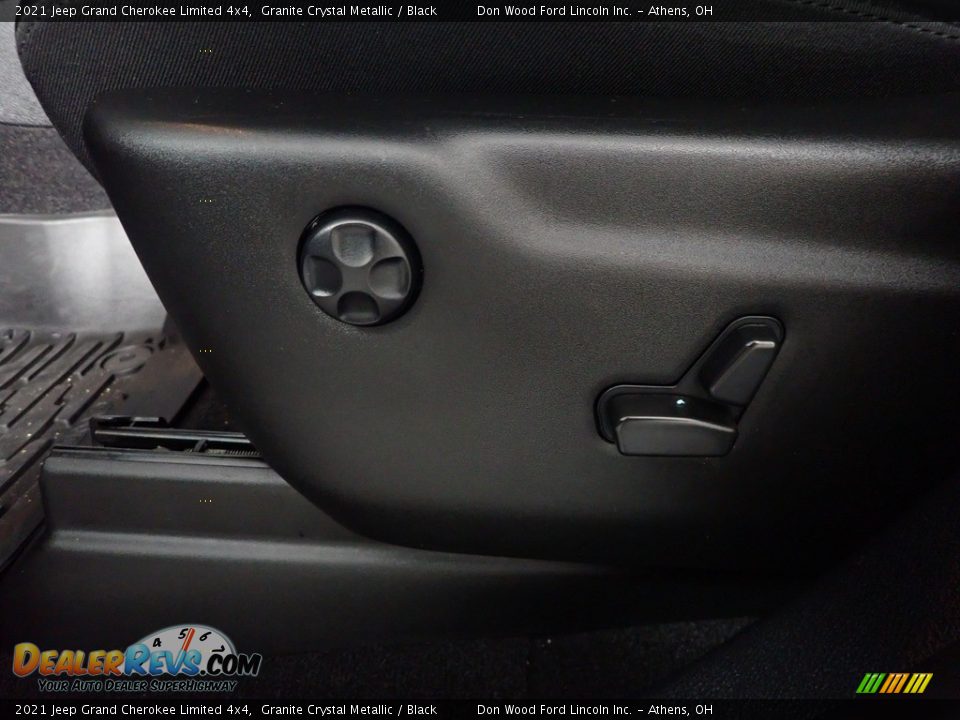 2021 Jeep Grand Cherokee Limited 4x4 Granite Crystal Metallic / Black Photo #23