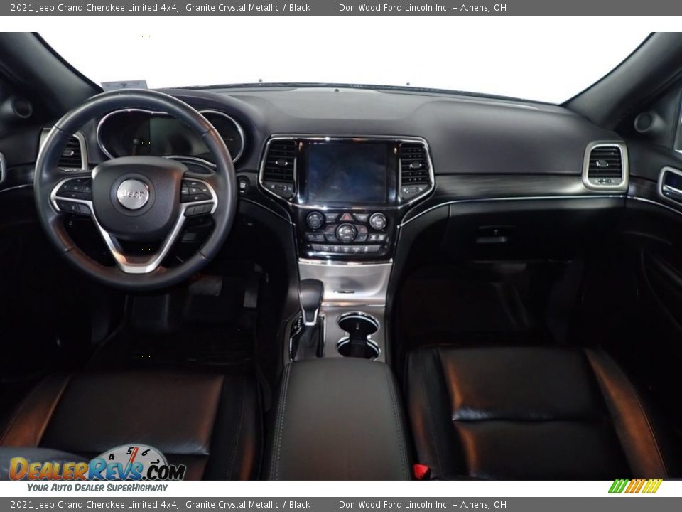 2021 Jeep Grand Cherokee Limited 4x4 Granite Crystal Metallic / Black Photo #24