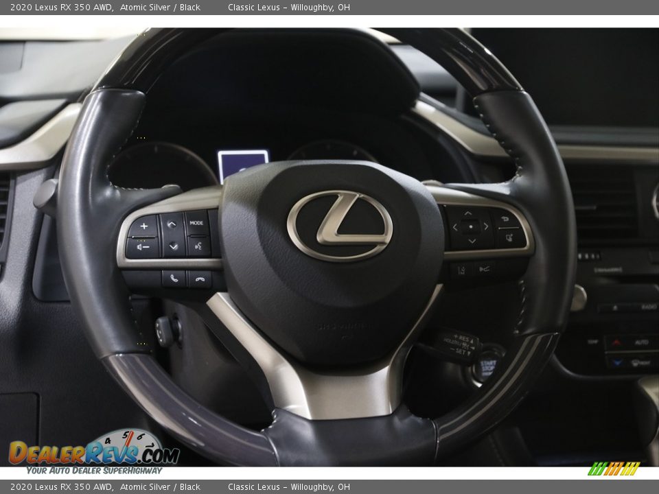 2020 Lexus RX 350 AWD Atomic Silver / Black Photo #7