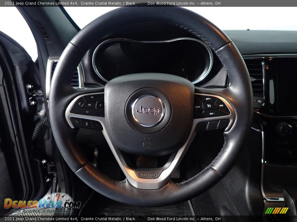 2021 Jeep Grand Cherokee Limited 4x4 Granite Crystal Metallic / Black Photo #27