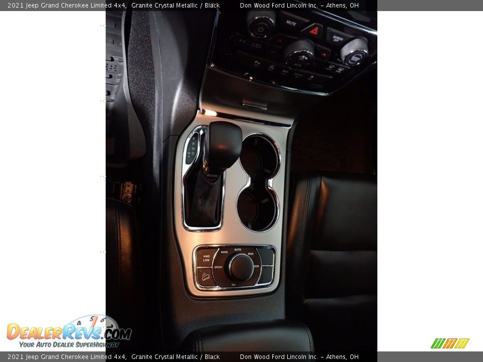 2021 Jeep Grand Cherokee Limited 4x4 Granite Crystal Metallic / Black Photo #32