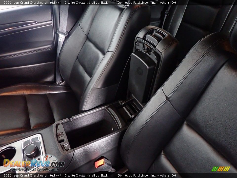 2021 Jeep Grand Cherokee Limited 4x4 Granite Crystal Metallic / Black Photo #33