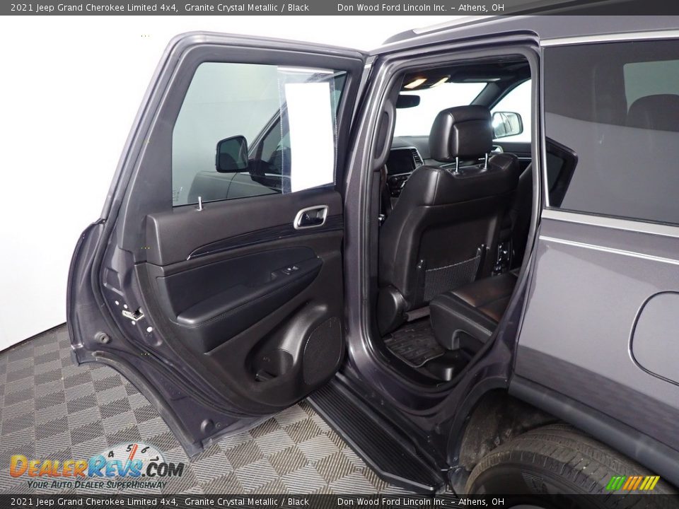 2021 Jeep Grand Cherokee Limited 4x4 Granite Crystal Metallic / Black Photo #34