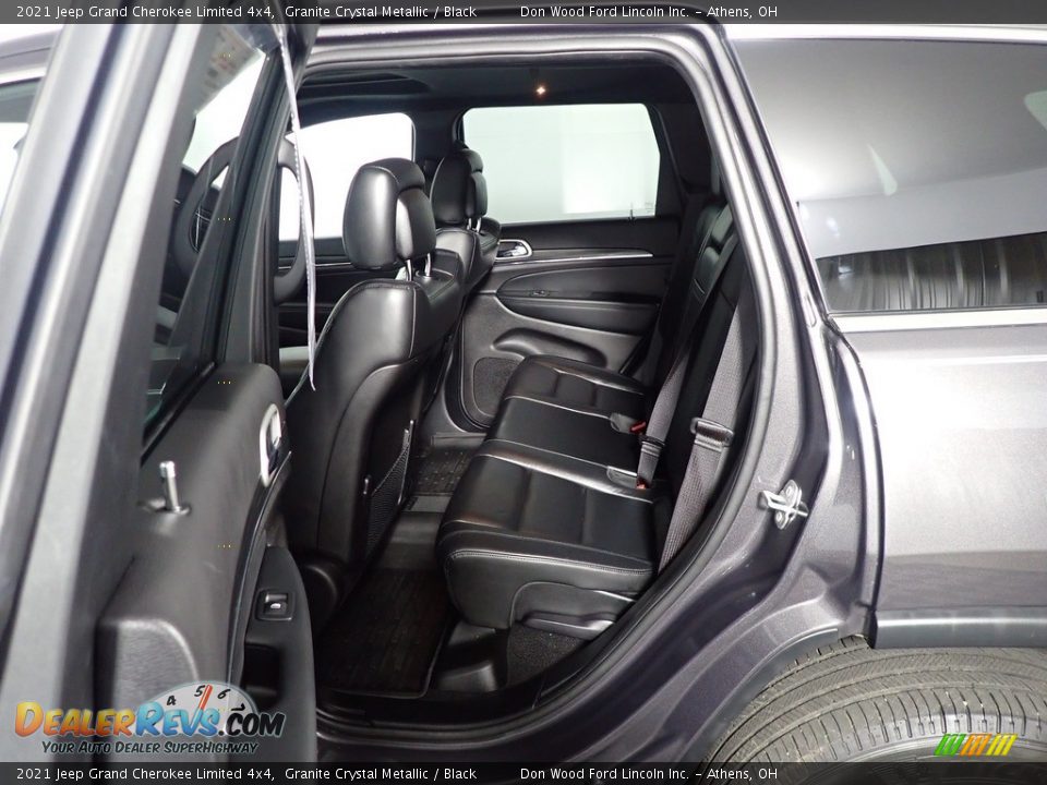 2021 Jeep Grand Cherokee Limited 4x4 Granite Crystal Metallic / Black Photo #35