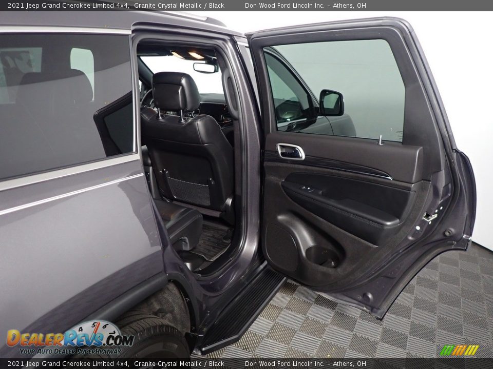 2021 Jeep Grand Cherokee Limited 4x4 Granite Crystal Metallic / Black Photo #36