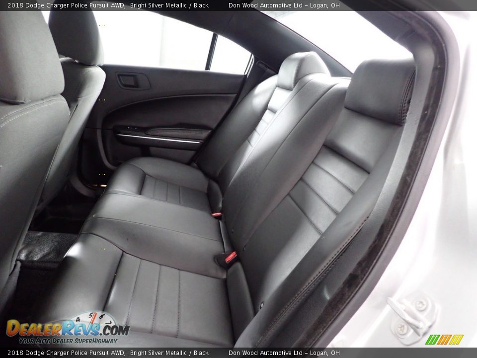 Rear Seat of 2018 Dodge Charger Police Pursuit AWD Photo #21