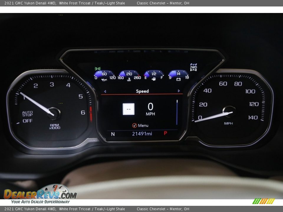 2021 GMC Yukon Denali 4WD Gauges Photo #9