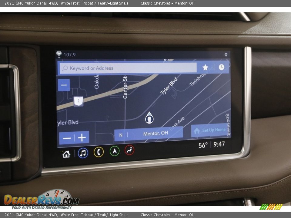 Navigation of 2021 GMC Yukon Denali 4WD Photo #13