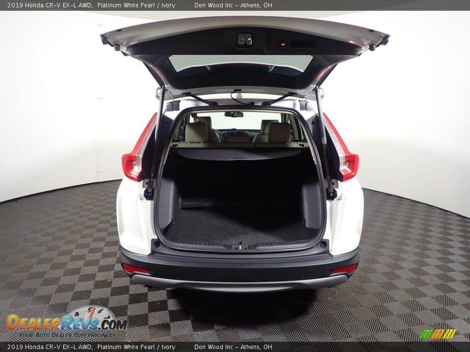 2019 Honda CR-V EX-L AWD Platinum White Pearl / Ivory Photo #13