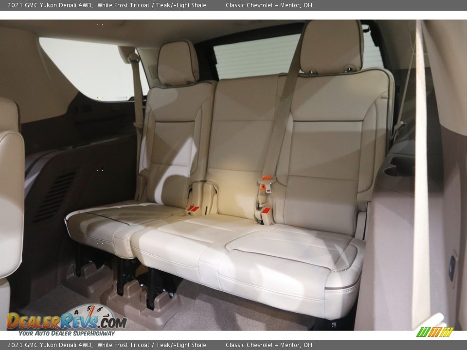Rear Seat of 2021 GMC Yukon Denali 4WD Photo #23
