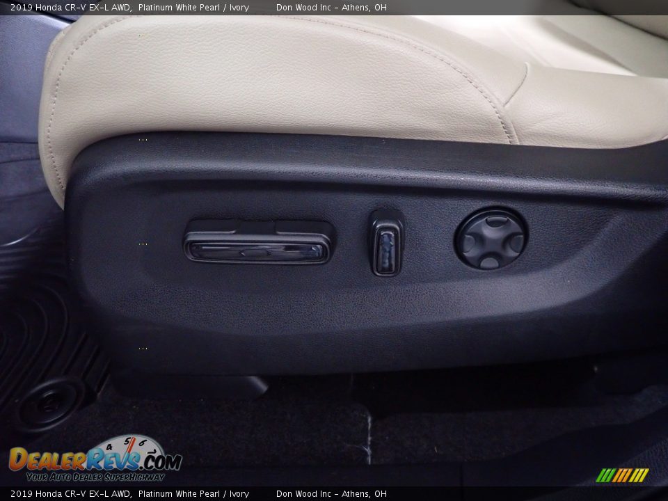 2019 Honda CR-V EX-L AWD Platinum White Pearl / Ivory Photo #21